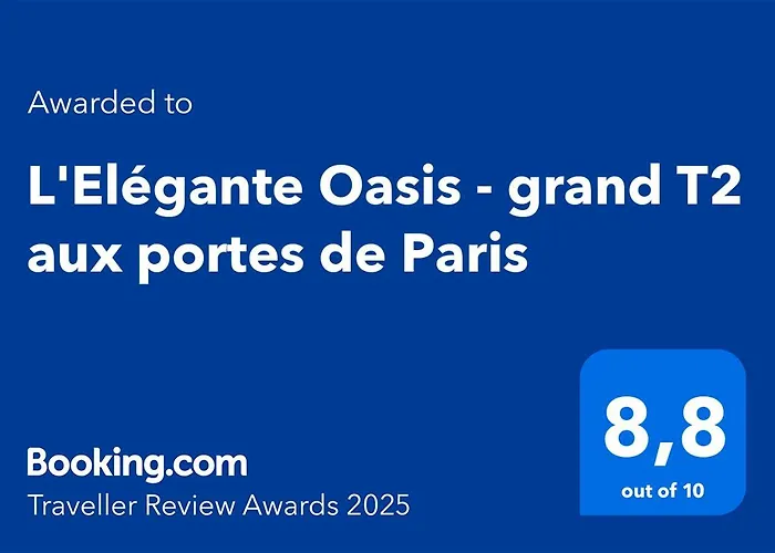 L\'Elegante Oasis - Grand T2 Aux Portes De Paris